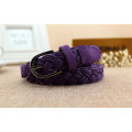 Femelle Jupe Décoration Belt Twist Cire Tissu Sash Rope Belt